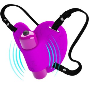 PRETTY LOVE  CLITORAL MASSAGER HEARTBEAT 10 VIBRATION MODES LILLA